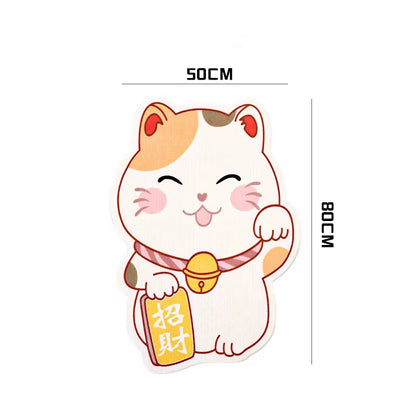 Vertical Wall Sticker Cat Scratch Board Cartoon Christmas Tree Carrot Polyester anti Cat Scratch Sofa Protection Pet Supplier