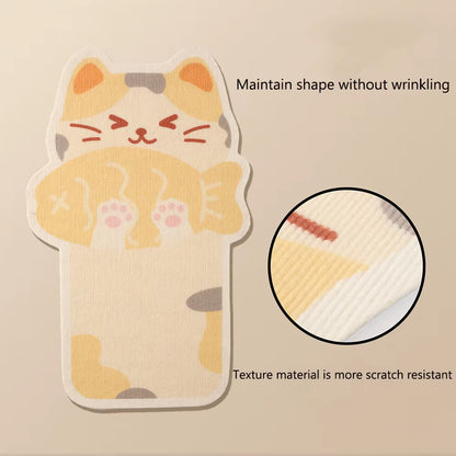 Vertical Wall Sticker Cat Scratch Board Cartoon Christmas Tree Carrot Polyester anti Cat Scratch Sofa Protection Pet Supplier