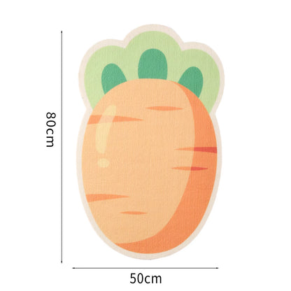 Vertical Wall Sticker Cat Scratch Board Cartoon Christmas Tree Carrot Polyester anti Cat Scratch Sofa Protection Pet Supplier