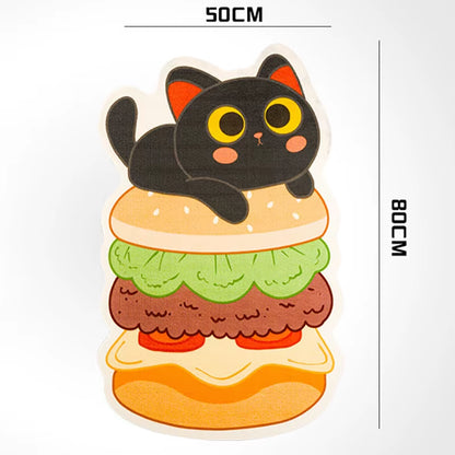 Vertical Wall Sticker Cat Scratch Board Cartoon Christmas Tree Carrot Polyester anti Cat Scratch Sofa Protection Pet Supplier